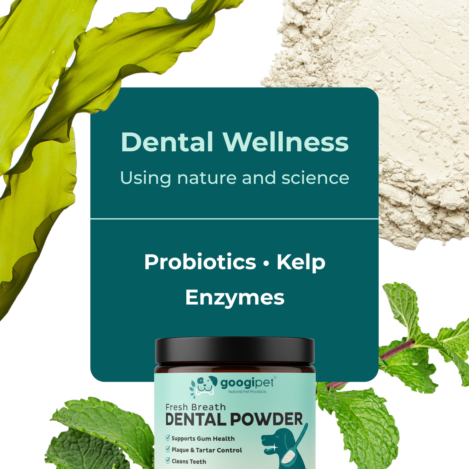 Fresh Breath Dental Powder for Dogs