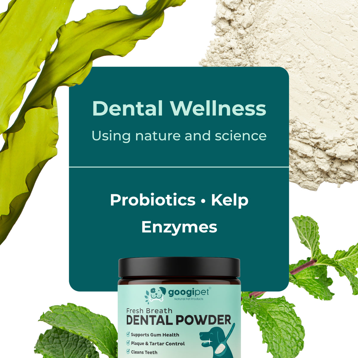 Fresh Breath Dental Powder for Dogs